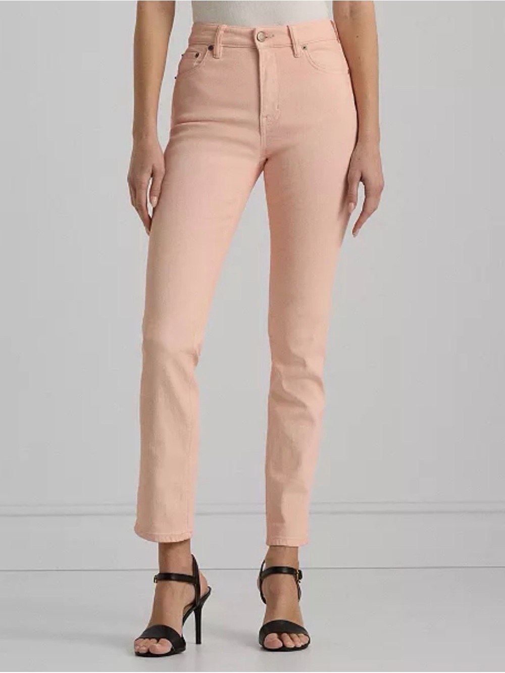 NWT women’s classic skinny curvy denim Jeans in Pink Wash size 4